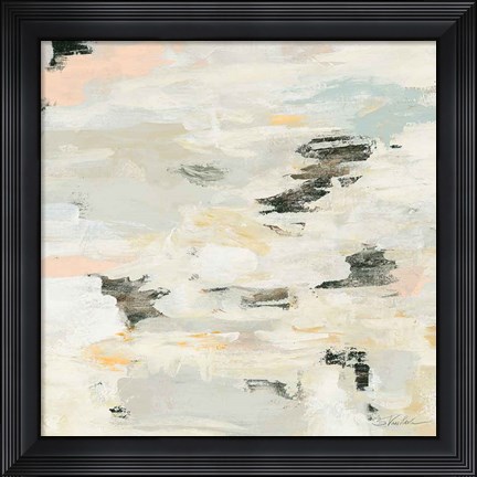 Framed Steps on Stones I Boho Print