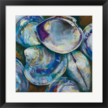 Framed Shell Shuffle Print