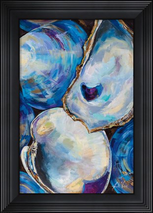 Framed Matunuck Shells Print