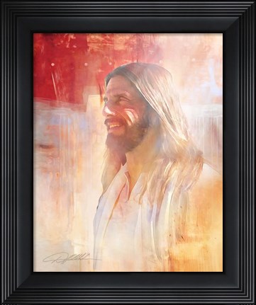 Framed Christ Print