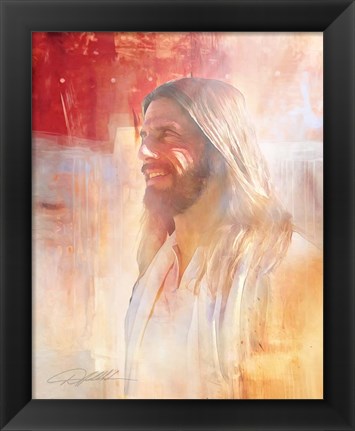 Framed Christ Print