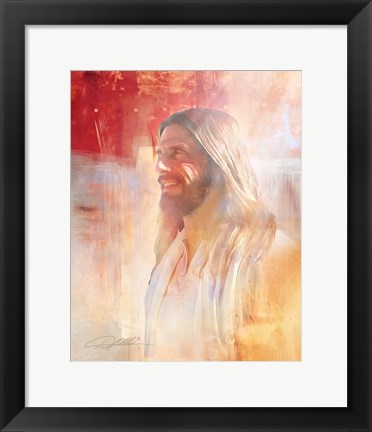 Framed Christ Print