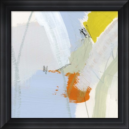 Framed Colorful Crop I Print