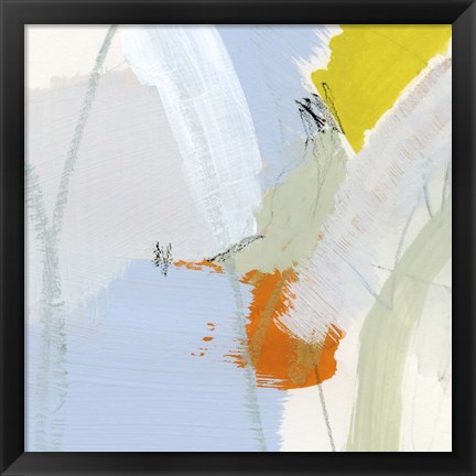 Framed Colorful Crop I Print