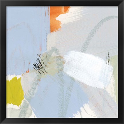 Framed Colorful Crop II Print