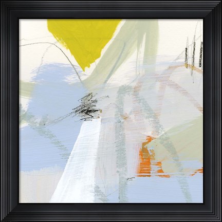 Framed Colorful Crop III Print