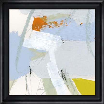 Framed Colorful Crop IV Print