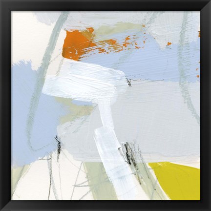 Framed Colorful Crop IV Print
