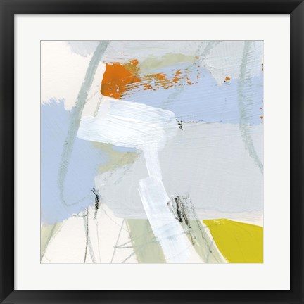 Framed Colorful Crop IV Print