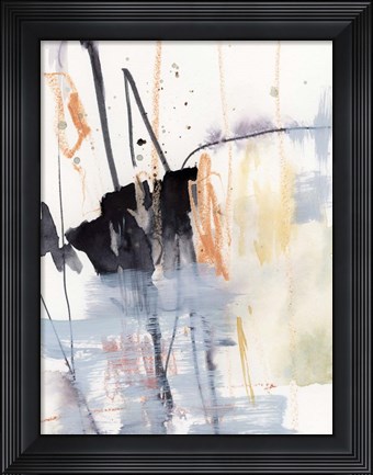 Framed Foggy Swath I Print