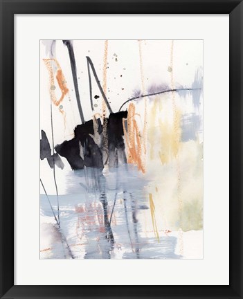 Framed Foggy Swath I Print