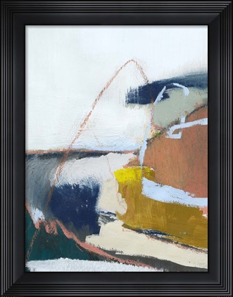 Framed Tidal Patchwork II Print