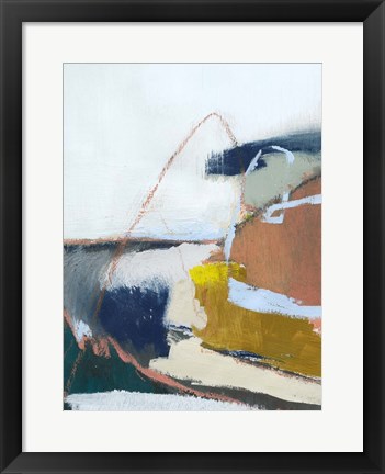 Framed Tidal Patchwork II Print