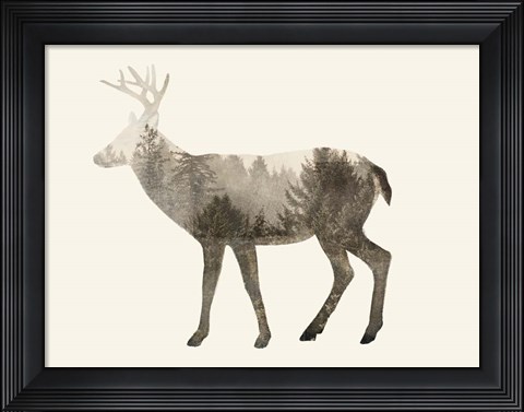 Framed Wilderness IV Print