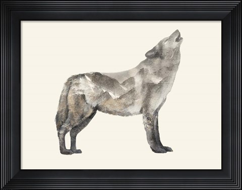 Framed Wilderness V Print