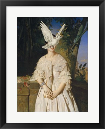 Framed Flightless Bird I Print