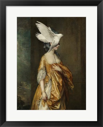 Framed Flightless Bird II Print