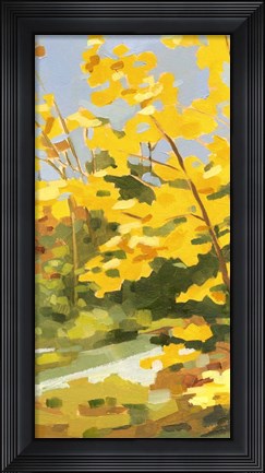 Framed Autumn Hike I Print