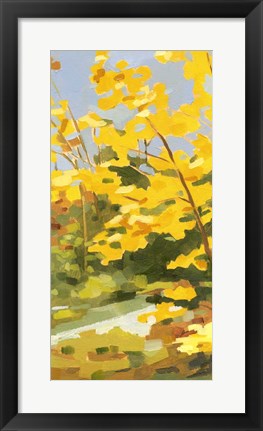 Framed Autumn Hike I Print