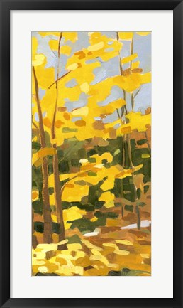 Framed Autumn Hike II Print