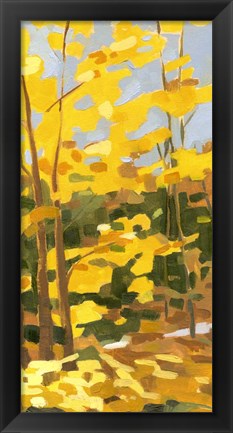 Framed Autumn Hike II Print