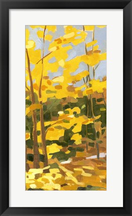 Framed Autumn Hike II Print