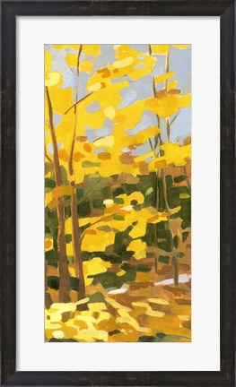 Framed Autumn Hike II Print