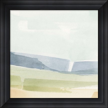 Framed Pastel Slopes II Print
