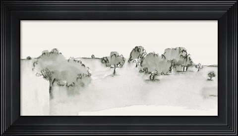 Framed Scenic Scribble I Print