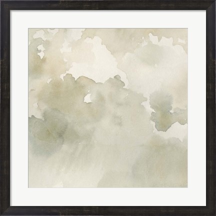 Framed Warm Clouds Abstract II Print