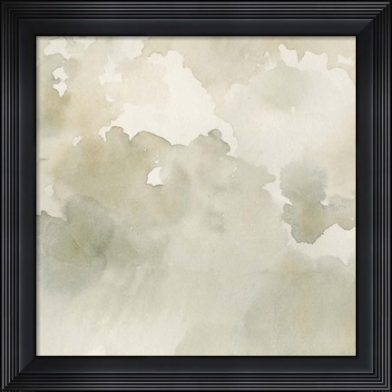 Framed Warm Clouds Abstract II Print
