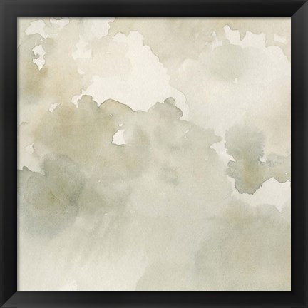 Framed Warm Clouds Abstract II Print