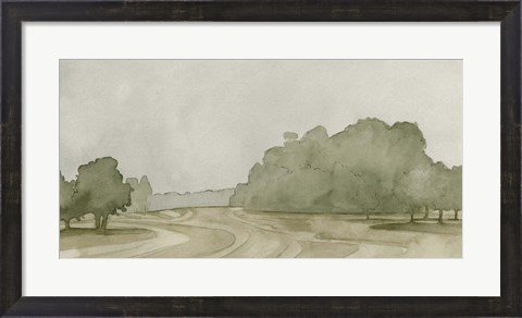 Framed On Course II Print