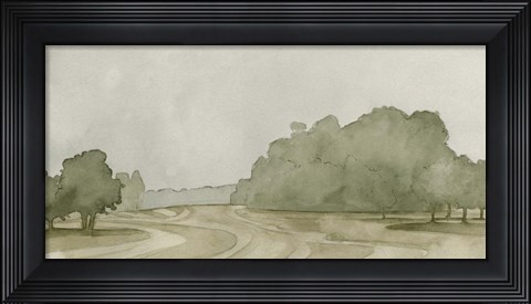Framed On Course II Print