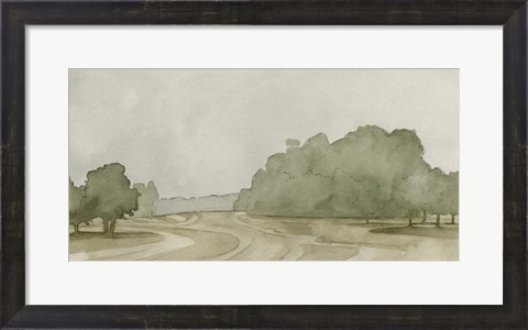 Framed On Course II Print