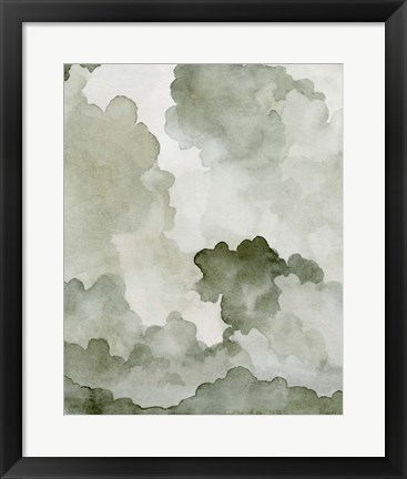 Framed Impending Thunder IV Print