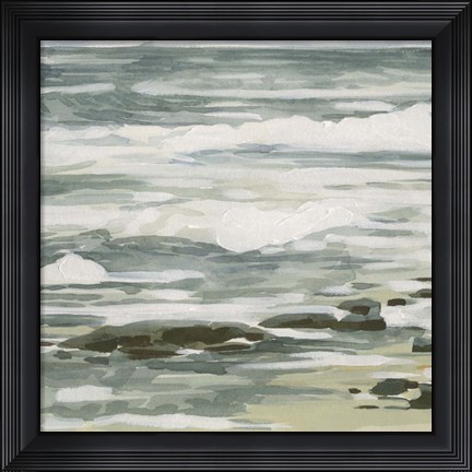 Framed Low Tide I Print