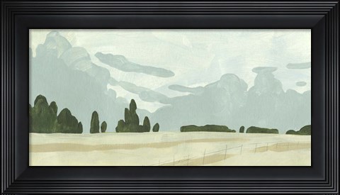 Framed Farmland Study I Print