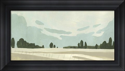 Framed Farmland Study III Print