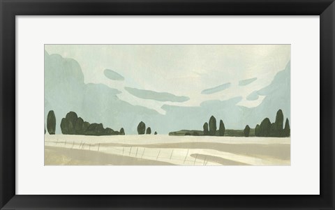 Framed Farmland Study III Print