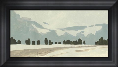 Framed Farmland Study IV Print