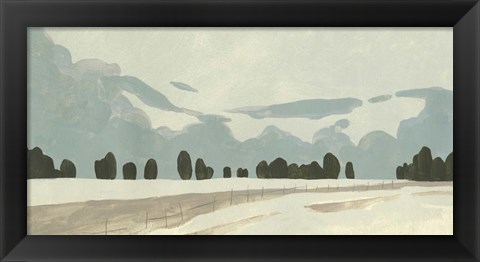 Framed Farmland Study IV Print