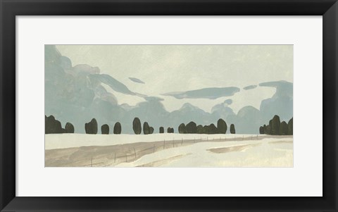 Framed Farmland Study IV Print