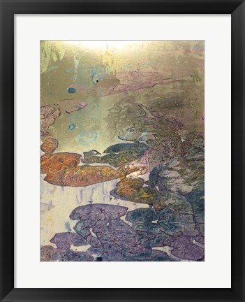 Framed Monet&#39;s Landscape III Print