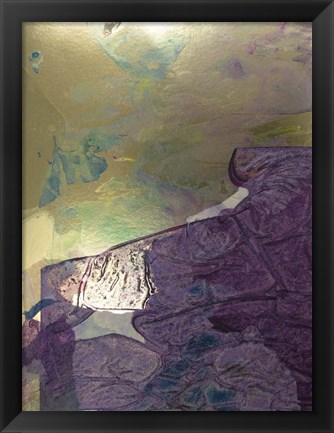 Framed Monet&#39;s Landscape IV Print