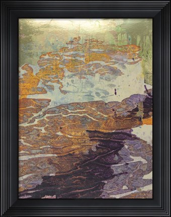 Framed Monet&#39;s Landscape VII Print