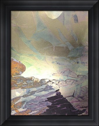 Framed Monet&#39;s Landscape VIII Print