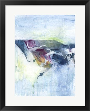 Framed Gliding on Ice II Print