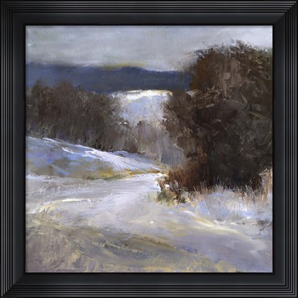 Framed Down Slope Print