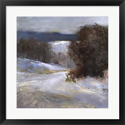Framed Down Slope Print